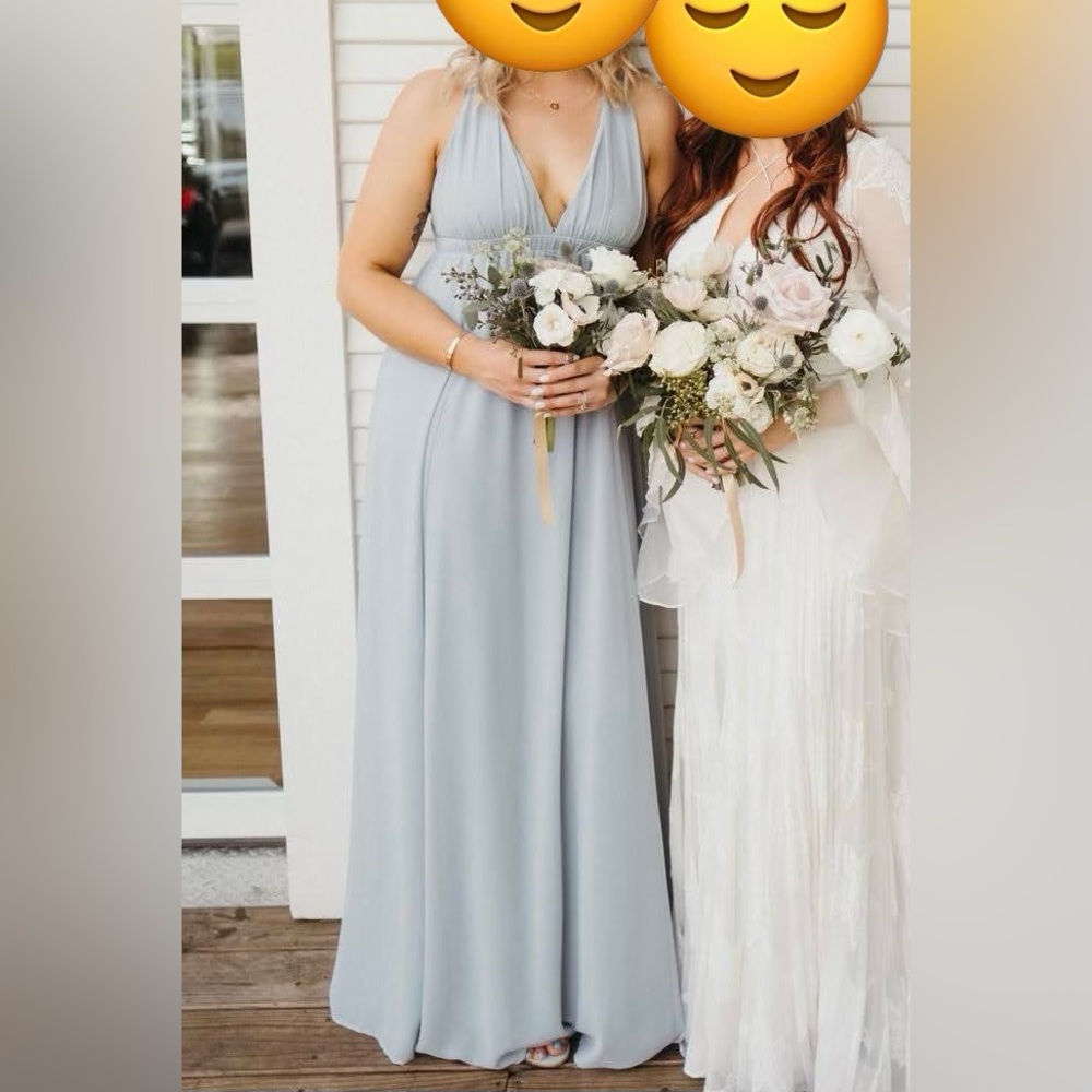 Show Me Your MuMu Soft Blue Bridesmaid Dress